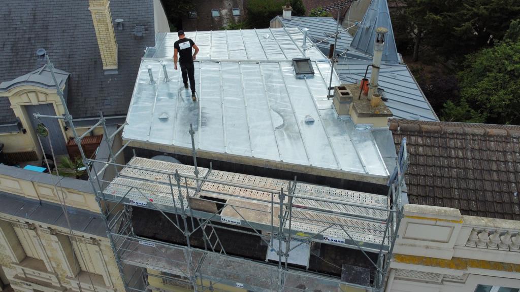 chantier renovation toiture saint germain en laye 3